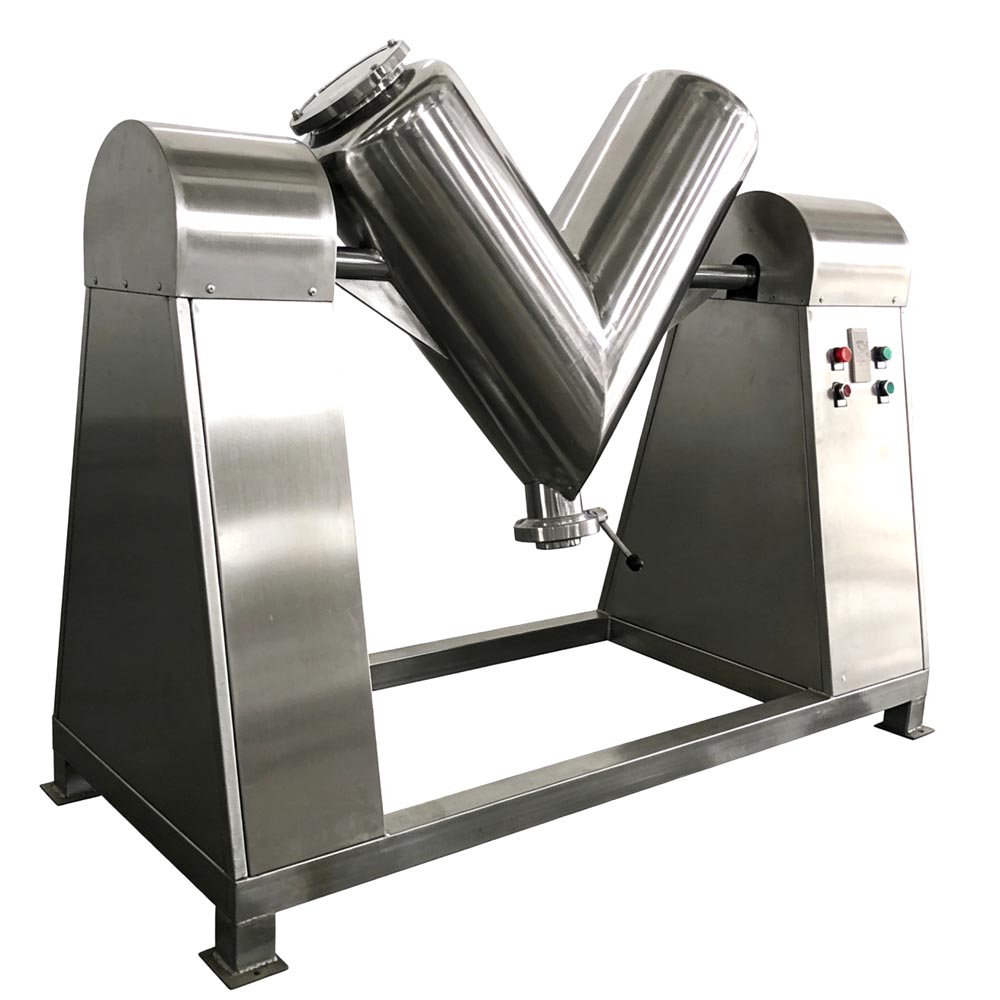 V���p�ۻ�ϙC(j��) V-shaped double-arm mixer